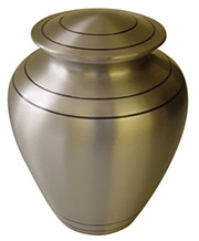 Provincial Bronze Brass Urn