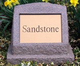 Sandstone Tombstone Pet Grave Marker
